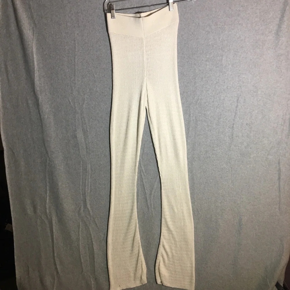 Womens NWOT Free People Pants Knit Beachy Boho Bohemian Swimsuit Coverup Casual